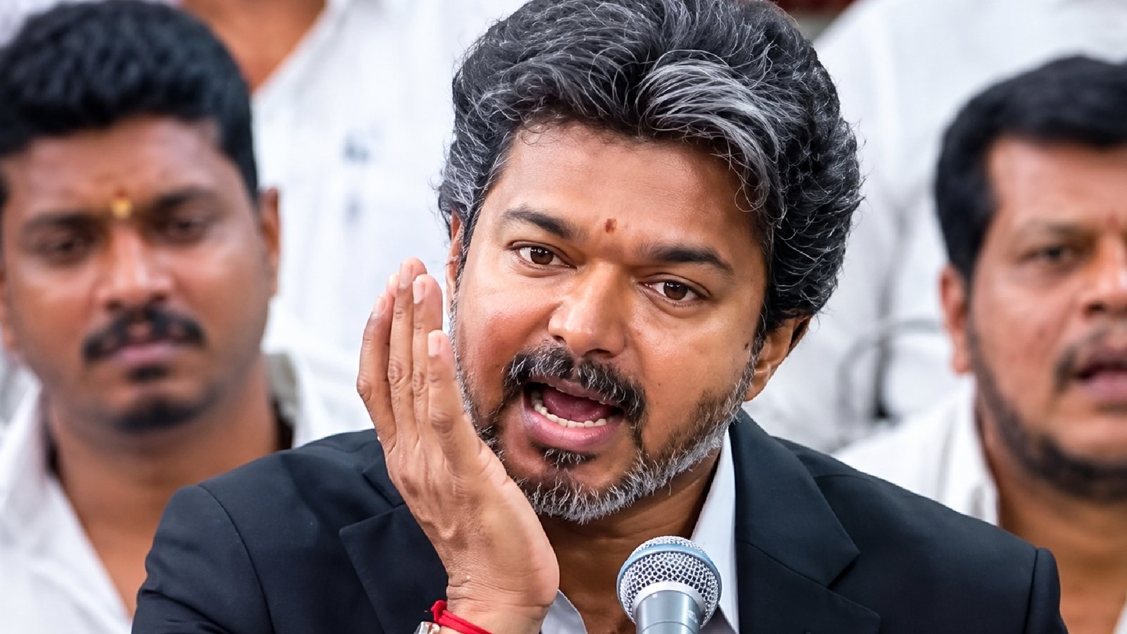தமிழக சட்டமன்றத்தில் காவல்துறை மானியக் கோரிக்கை மீதான விவாதத்தின்போது, முதலமைச்சர் விஜய் திமுக-வின் ‘மிசா’ வரலாறு குறித்து ஒரு செய்கை செய்து பேசினார். இது திமுக தலைவர் மு.க.ஸ்டாலினை கேலி செய்வது போல் இருப்பதாகக் கூறி திமுகவினர் சமூக வலைத்தளங்களில் கண்டனம்